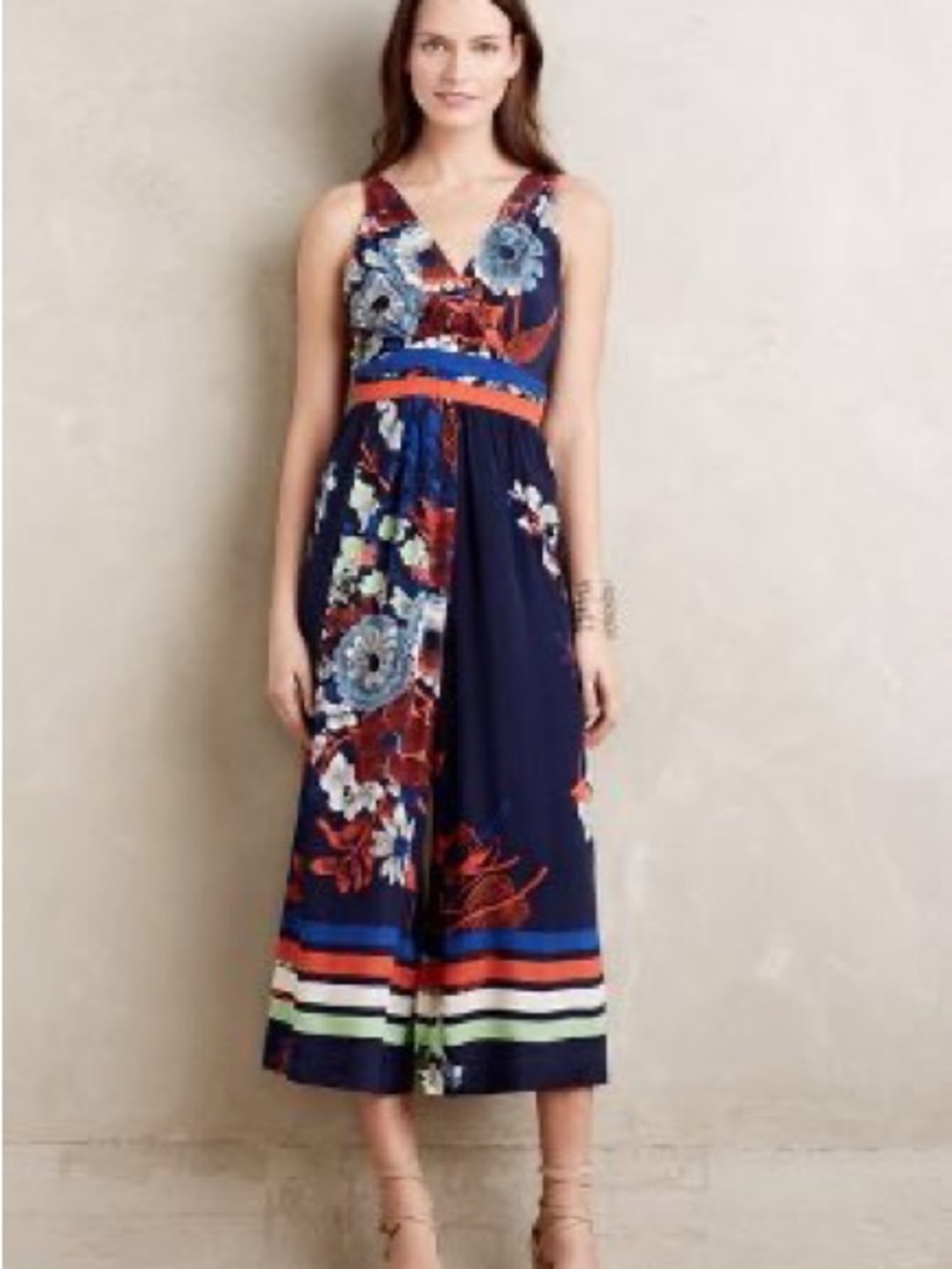 Anthropologie Mykonos Jumpsuit by Tracy Reese
